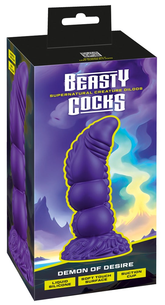 Beasty Cocks Dildo - Paars - Beasty Cocks - SKU: 50041600000