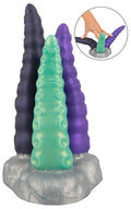 Beasty Cocks Drievoudige tentakel - Zilver