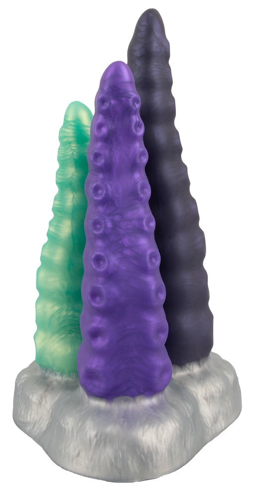 Beasty Cocks Drievoudige tentakel - Zilver - Beasty Cocks - SKU: 50041790000