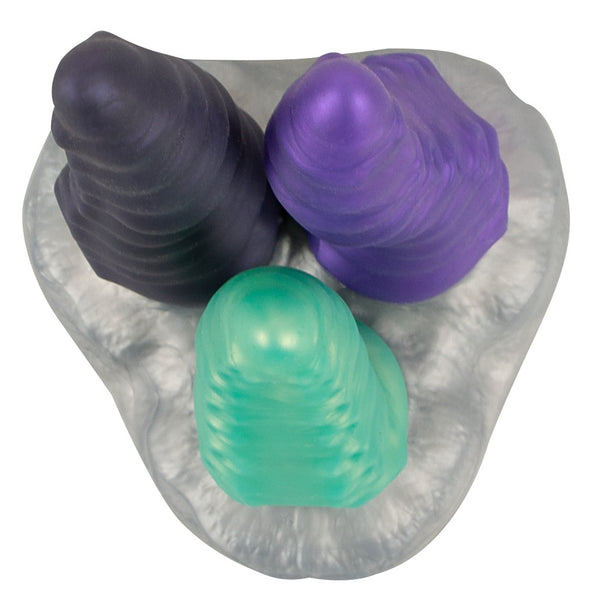 Beasty Cocks Drievoudige tentakel - Zilver - Beasty Cocks - SKU: 50041790000