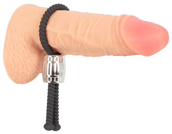Rebel Zwaar touw restrictielasso - Zwart - Rebel - SKU: 50042330000
