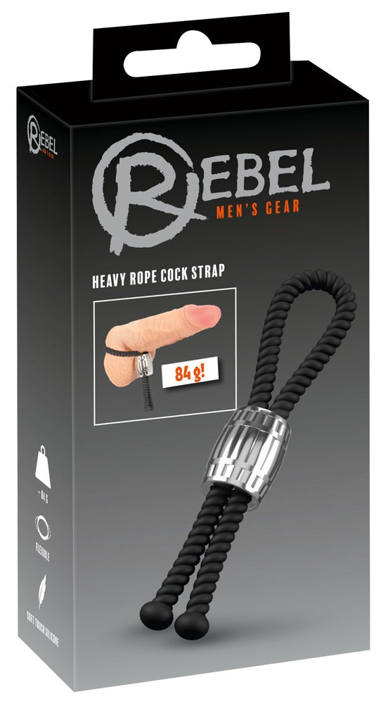 Zware Touw Cock Strap - Rebel - SKU: 50042330000