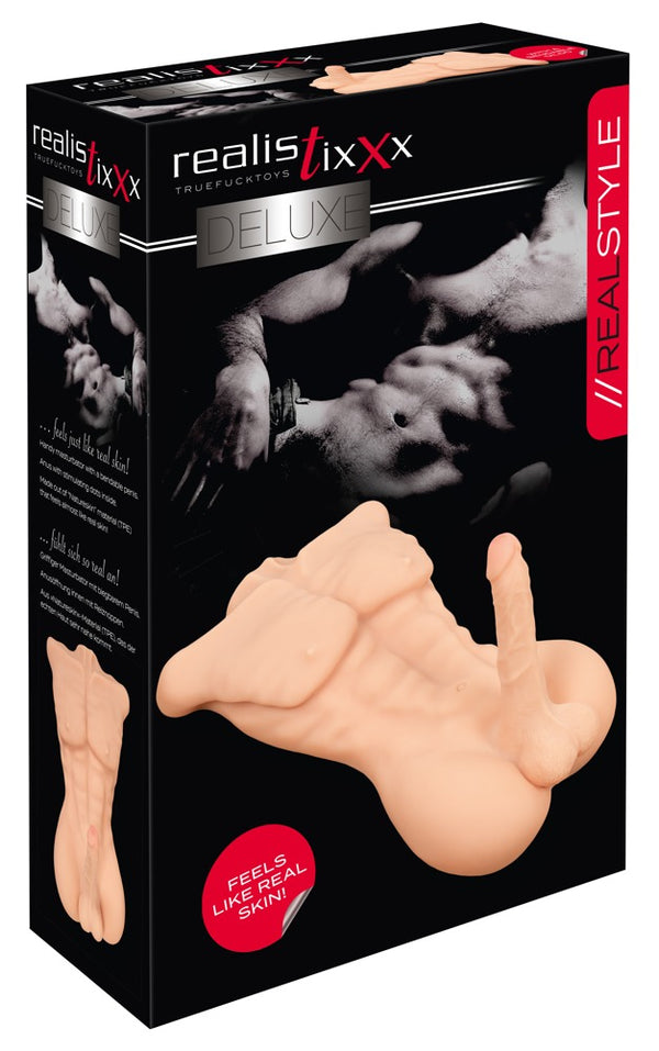Realistixxx Torso masturbator - Huidskleur Licht - Realistixxx - SKU: 50042500000