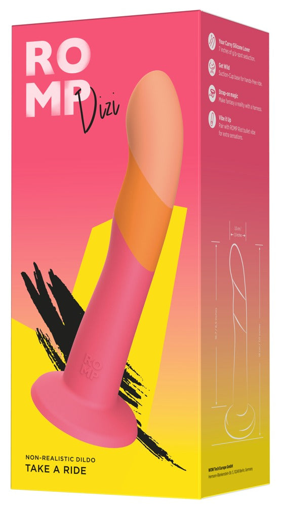 ROMP Dizi opwindende dildo - Roze - ROMP - SKU: 50043060000