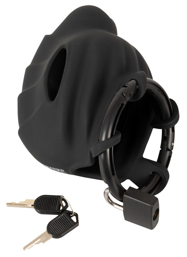 Black Velvets Cock & ball cage - Zwart - Black Velvets - SKU: 50043650000