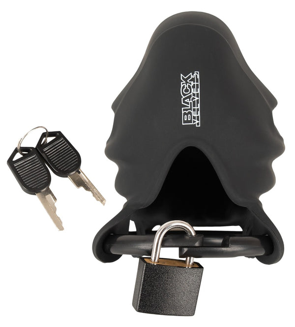 Black Velvets Cock & ball cage - Zwart - Black Velvets - SKU: 50043650000