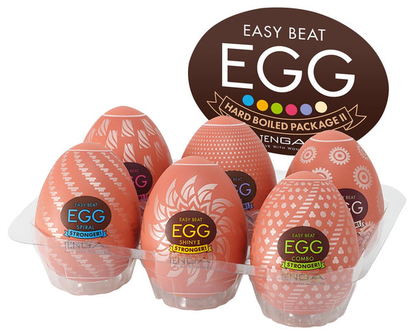 TENGA Egg Sterker-pakket van 6 stuks masturbator - Bruin - TENGA - SKU: 50045430000