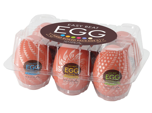 TENGA Egg Sterker-pakket van 6 stuks masturbator - Bruin - TENGA - SKU: 50045430000