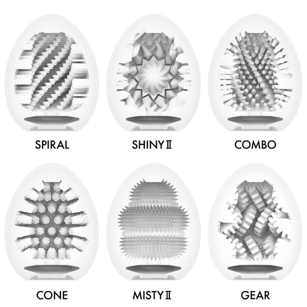 TENGA Egg Sterker-pakket van 6 stuks masturbator - Bruin - TENGA - SKU: 50045430000