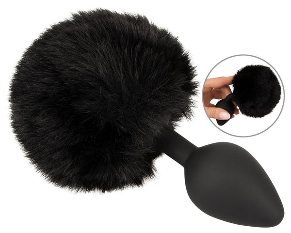 You2Toys fluffy tail size M pluizige staart - Zwart - You2Toys - SKU: 50045600000