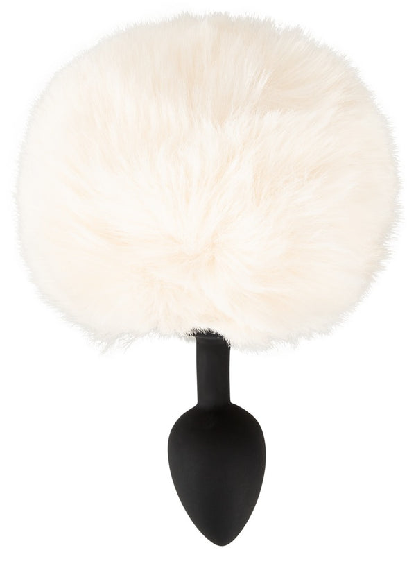 You2Toys fluffy tail maat S butt plug - Wit - You2Toys - SKU: 50045780000