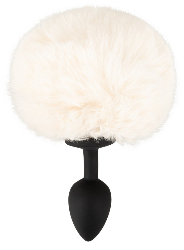 You2Toys fluffy tail maat S butt plug - Wit - You2Toys - SKU: 50045780000