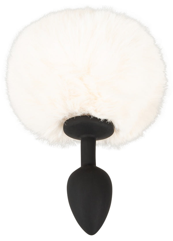 You2Toys fluffy tail maat S butt plug - Wit - You2Toys - SKU: 50045780000