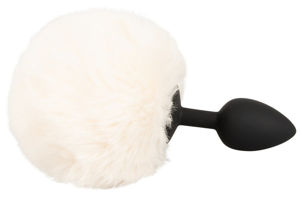 You2Toys fluffy tail maat S butt plug - Wit - You2Toys - SKU: 50045780000