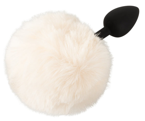 You2Toys fluffy tail maat S butt plug - Wit - You2Toys - SKU: 50045780000