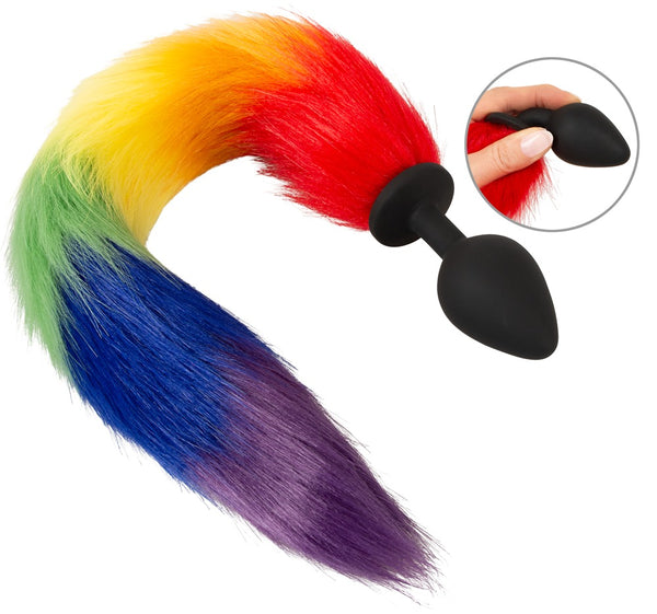 You2Toys fluffy tail pluizige staart - Zwart - You2Toys - SKU: 50046080000