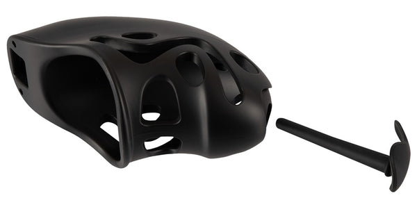 You2Toys chastity cage met balringen - Zwart - You2Toys - SKU: 50050430000