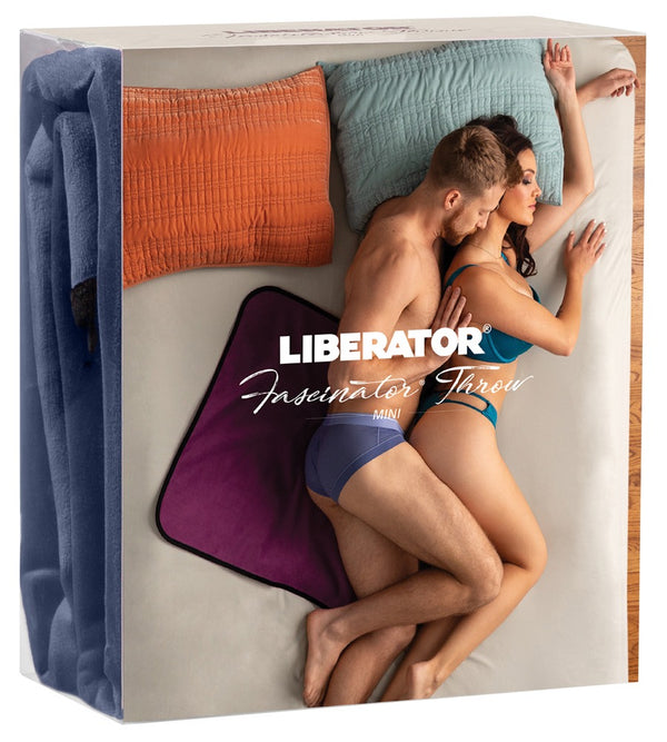 Liberator Fascinator Throw Mini throw - Blauw - Liberator - SKU: 50050510000