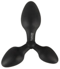 Black Velvets Triple butt plug - Zwart