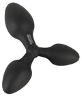Black Velvets Triple butt plug - Zwart