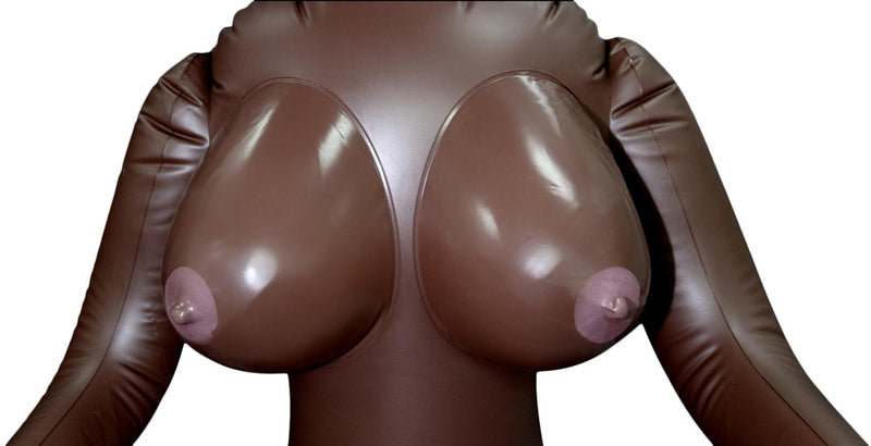 Excellent Power Sekspop levensgroot met flexibele dildo - Huidskleur