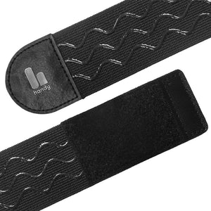 The Handy Band met klittenbandsluiting voor drukregeling - Zwart
