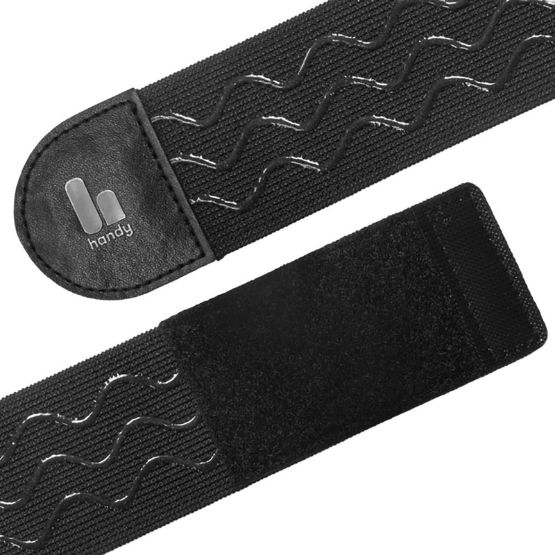 The Handy Band met klittenbandsluiting voor drukregeling - Zwart