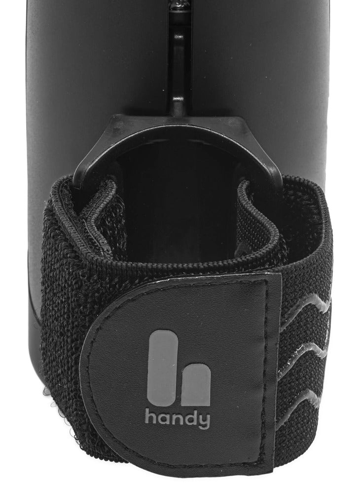The Handy Band met klittenbandsluiting voor drukregeling - Zwart