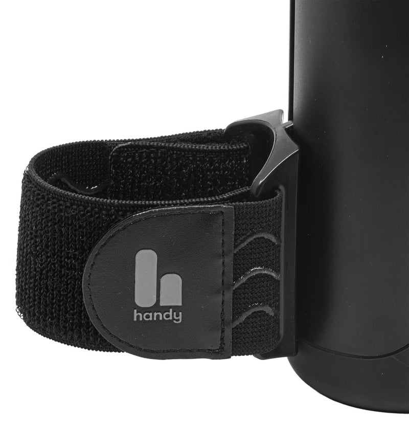 The Handy Band met klittenbandsluiting voor drukregeling - Zwart