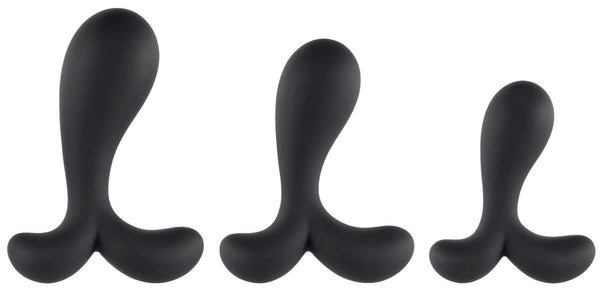 ANOS Buttplug set - Zwart - ANOS - SKU: 50052560000