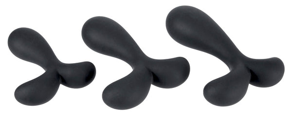 ANOS Buttplug set - Zwart - ANOS - SKU: 50052560000