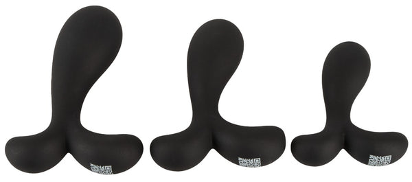 ANOS Buttplug set - Zwart - ANOS - SKU: 50052560000