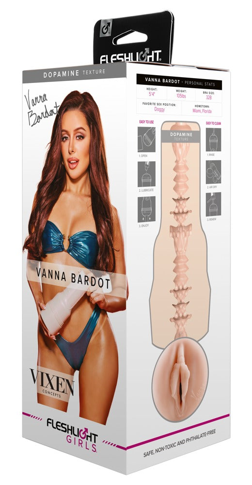 Fleshlight Vanna Bardot Dopamine - Huidskleur Licht - Fleshlight - SKU: 50052640000
