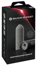 Suck-O-Mat Sleeve flexibel met performance ringen - Grijs