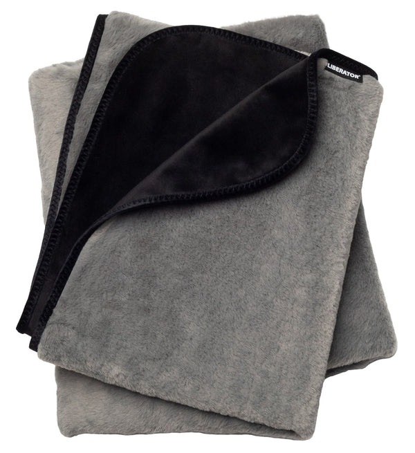 Liberator Fascinator van imitatiebont plaid - Grijs - Liberator - SKU: 50072670000