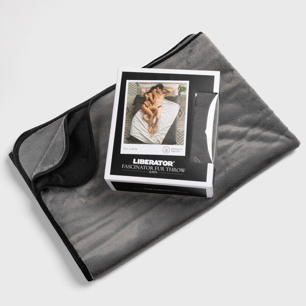 Liberator Fascinator van imitatiebont plaid - Grijs - Liberator - SKU: 50072670000