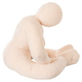 You2Toys Pluchen pop levensgroot met velours - Huidskleur