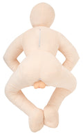 You2Toys Pluchen pop levensgroot met velours - Huidskleur
