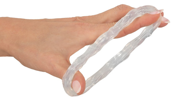beau coeur cœur PARINOR cock & ball ring - Transparant - beau coeur - SKU: 50055660000