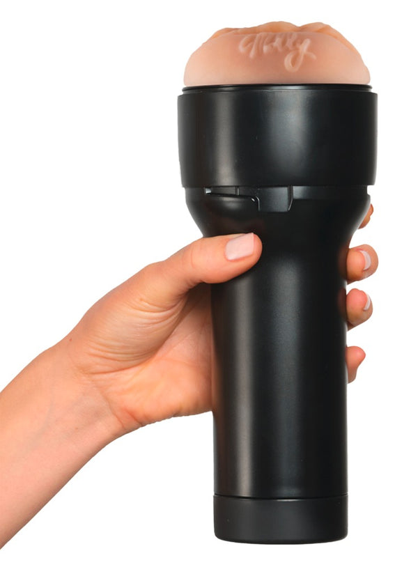 Kiiroo Trilkussen realistisch met texturen - Zwart - Kiiroo - SKU: 50057280000