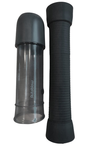 Autoblow Large Stroking Tube cilinder - Zwart