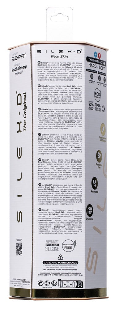 SILEXD Model 1 Real Skin dildo - Huidskleur Licht - SILEXD - SKU: 50059060000