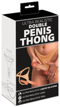 You2Toys Dubbel penis thong - Huidskleur Licht