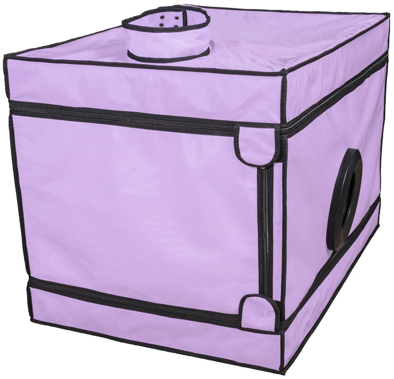 Secret Dome BDSM box met buis plug-in systeem - Paars