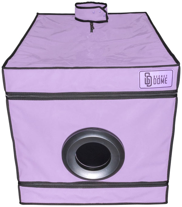 Secret Dome BDSM box met buis plug-in systeem - Paars - Secret Dome - SKU: 50059730000