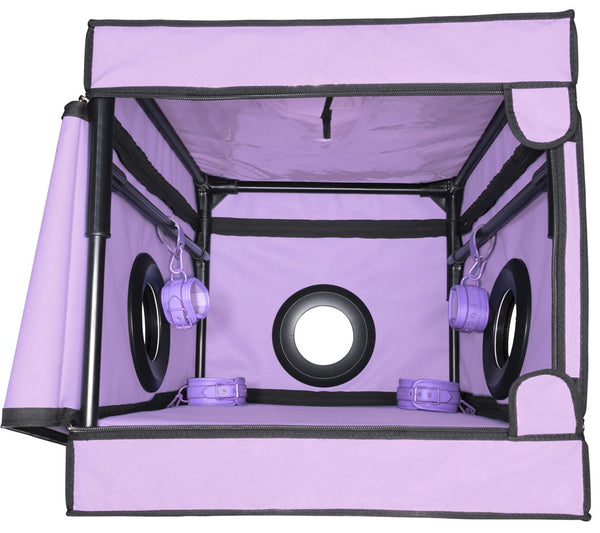 Secret Dome BDSM box met buis plug-in systeem - Paars - Secret Dome - SKU: 50059730000