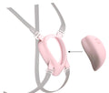 Luxus Harnas voor koppelvibrator - Roze