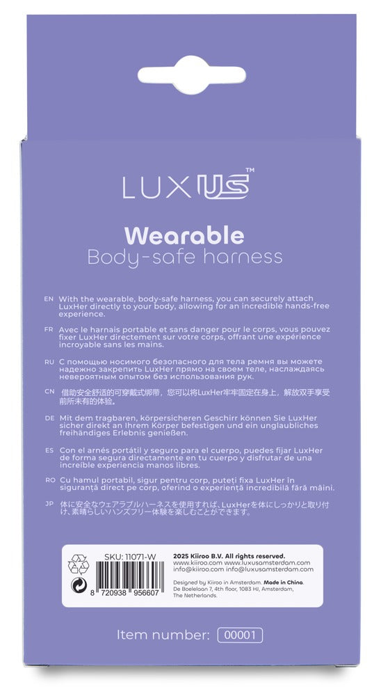 Luxus harnas - Roze - Luxus - SKU: 50060820000