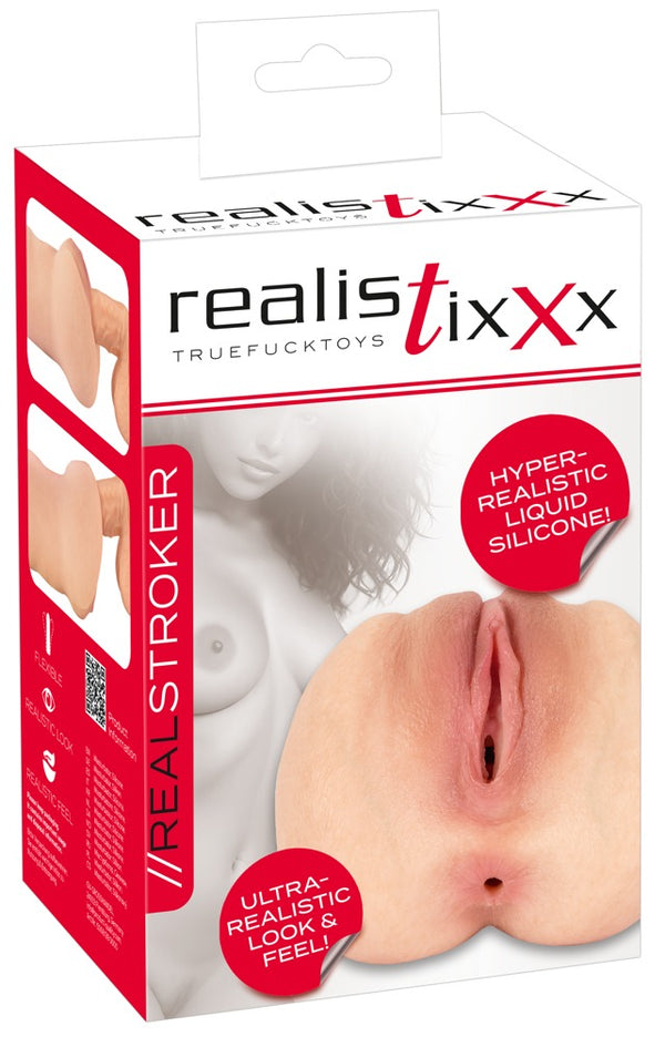 Realistixxx Real Stroker masturbator - Huidskleur Licht - Realistixxx - SKU: 50061390000