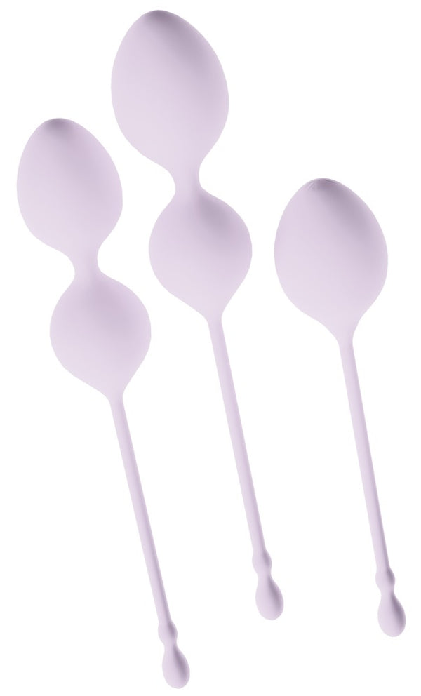 beau coeur Liefdesbal training set met 3 maten - Paars - beau coeur - SKU: 50062870000